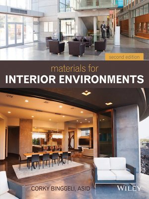 cover image of Materials for Interior Environments